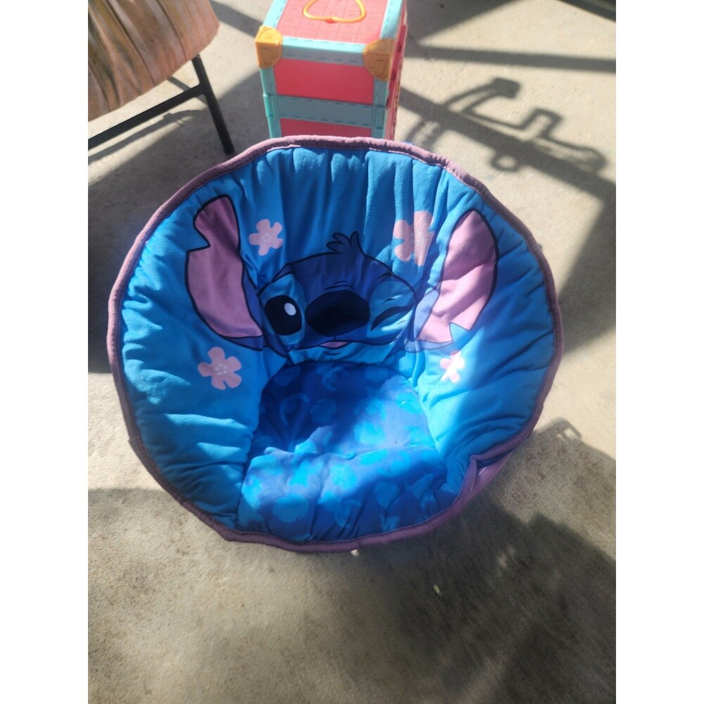 Stitch Bean Bag Chair Kids Plush Stuffed Animal Seat